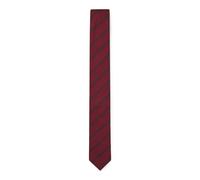 HUGO Cravate moderne en soie mélangée à motif rayé - Style Tie cm 6, 50572381 Rose foncé pcs.