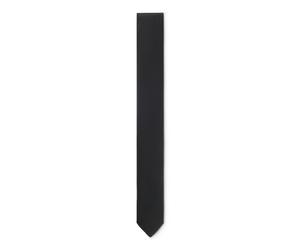 HUGO Cravate unie en soie mélangée - Style Tie cm 6, 50530106 Noir pcs.