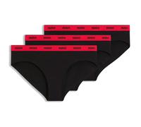 Hugo Stripe Panties 3 Units Noir 3XL Femme