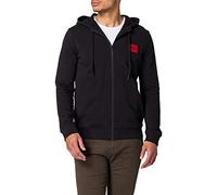 HUGO Veste de survêtement 'Daple' rouge / noir, Taille XXL