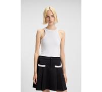 HUGO Débardeur Slim en coton stretch mélangé - Style The Plain Tank, 50515651 Blanc XL
