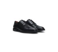 HUGO Derbies en cuir lisse avec logo en relief - Style Ginsby_derb_lt, 50573074 Noir 42