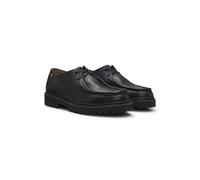 HUGO Derbies esprit mocassin en peau grainée - Style Draven_derb_tblt, 50568838 Noir 39