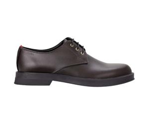 HUGO Derby Lenner_derb_al pour Homme, Marron foncé 201, 41 EU