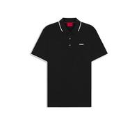 Hugo Dinoso Short Sleeve Polo Noir S Homme