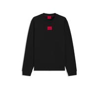 HUGO Sweat-shirt Diragol212 – molleton de coton, étiquette logo – Noir L