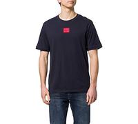 HUGO T-Shirt 'Diragolino212' marine / rouge, Taille XL