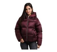 HUGO Doudoune en duvet brillante avec tirette au style affirmé - Style Francesca-2, 50566058 Marron M