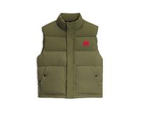HUGO Doudoune sans manches légère à logo rouge - Style Baltino2642, 50567098 Olive M