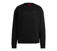 HUGO Easy Crew_5 Maillot de survêtement, Noir 1, L Femme