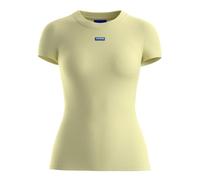 HUGO Easy Tee_B 10257055 01 T-Shirt, Light/Pastel Yellow742, L Femme