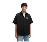 HUGO Ebronn 10260730 01 Chemise, Black001, S Homme