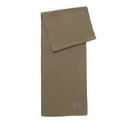 HUGO Écharpe en coton avec badge logoté - Style Zevon_B, 50551521 Gris pcs.