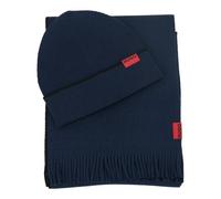 Hugo Écharpe Zaschel 180 cm boîte cadeau bleu