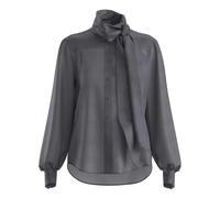 Hugo Elegant 10275934 Shirt Gris 38 Femme