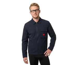 Hugo Emmond 10246344 Red Long Sleeve Shirt Bleu L Homme