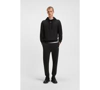 HUGO Ensemble de survêtement deux pièces en molleton de coton avec logo imprimé - Style Tracksuit_DapoDayote, 50492581 Noir S