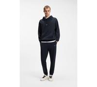 HUGO Ensemble de survêtement en coton avec patch logo bleu - Style Tracksuit_NalonsoNap, 50522369 Bleu foncé M