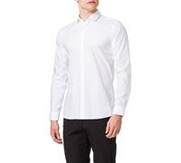 HUGO Erondo 10181991 02 Chemise, Blanc (Open White 199), 43 Homme