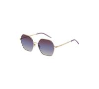 Hugo, Femme, Accessoires, Jaune, Taille: 57 MM Lunettes de Soleil Premium Authentiques - Modèle 1589