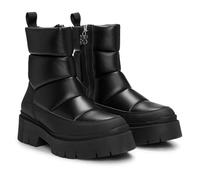HUGO Femme Kris_Bootie_Napu Bottine, Noir, 38 EU
