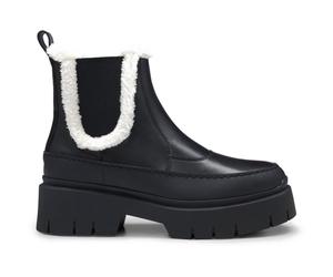 HUGO Femme Kris_chbootie_frlt Bottes de Cheville, Noir, 39 EU