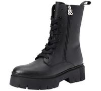 HUGO Femme Kris_LaceUpBoot_GRLT Bottine, Black, 42 EU