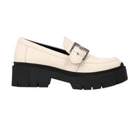 HUGO Femme Kris_Loafer_bkclt Mocassins Plats, Beige Clair 272, 37 EU