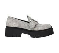 HUGO Femme Kris_Loafer_bkdpu Mocassins Plats, Open Grey60, 35 EU