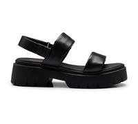 HUGO Femme Krissandal_sa_napd Sandale, Noir 1, 36 EU