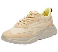 HUGO Femme Leon_Runn_cvpuw Basket, Beige Moyen 265, 35 EU