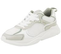 HUGO Femme Leon_Runn_mepu Basket, Open White, 42 EU
