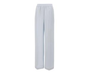 Hugo, Femme, Pantalons, Bleu, Taille: 44 FR Pantalon Large en Crêpe