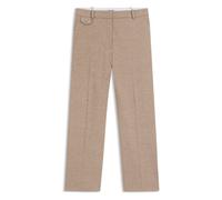 HUGO Pantalon Relaxed en tissu stretch mouliné - Style Henore, 50542692 Beige 40