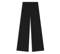 Hugo, Femme, Pantalons, Noir, Taille: 36 FR Hasmina Wide Pantalons