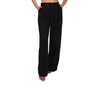 Hugo, Femme, Pantalons, Noir, Taille: 46 FR Wide Pantalons