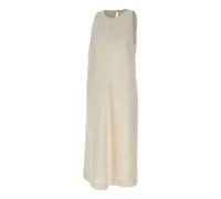 BOSS Robe coupe évasée avec côtés froncés - Style C_Delinna, 50559243 Blanc 38