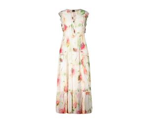 Hugo, Femme, Robes, Blanc, Taille: 44 FR Robe Maxi à Imprimé Floral