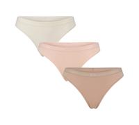 Hugo, Femme, Sous-vêtements, Multicolore, Taille: 46 FR 3P Thong - Lot de 3 Strings en Coton Stretch