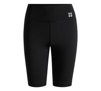 Hugo, Femme, Sport, Noir, Taille: 36 FR Bikershorts avec logo Stack pour un style polyvalent