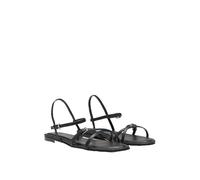 HUGO Femme Tayna_Sandal_NA, Black, 38 EU