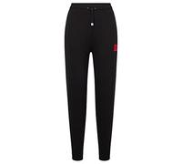 HUGO Femmes Dachibi redlabel Bas de survêtement en Molleton de Coton avec étiquette Logo