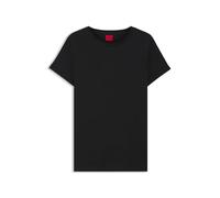Hugo T-shirt The Plain manches courtes Noir Femme Taille L