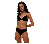 HUGO String en coton stretch avec taille à logo - Style THONG SPORTY LOGO, 50469651 Noir L