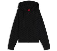 Hugo Flokky 10253410 Full Zip Sweatshirt Noir M Femme