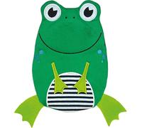 HUGO FROSCH 0091 bouillotte grenouille velours, vert
