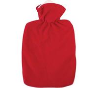 HUGO FROSCH 0411 Bouillotte 100% polyester 1,8l Klassik Fleece, rouge