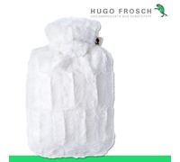 Hugo Frosch Bouillotte Classique Imprimé Animaux Blanc | Fabriqué En Allemagne