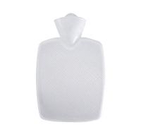 Hugo Frosch Demi côtelé Bouteille d'eau Chaude Taille Unique Blanc