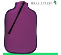 Hugo Frosch Öko-wärmflasche Classic Comfort Softshell Beere Made en Allemagne